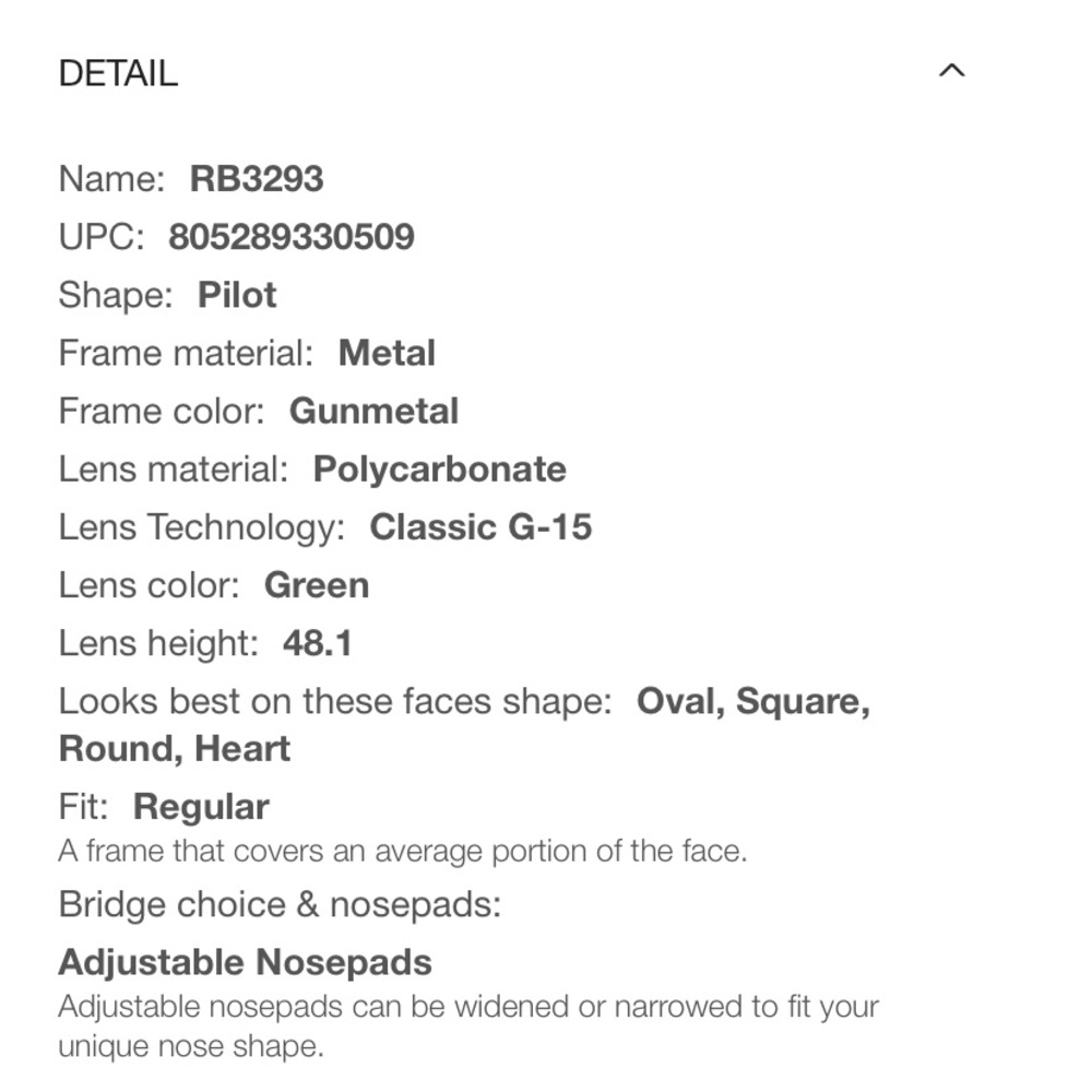 Ray-Ban Polarized Sunglasses - Picture 2 of 10